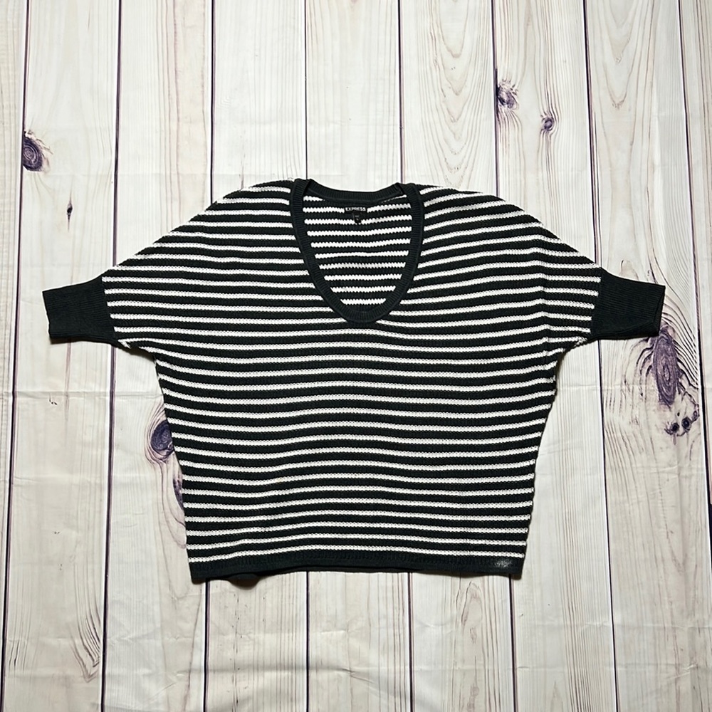 Express|Sweater|Grey/White|Size L